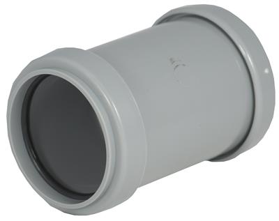 WASTE PUSH FIT 32mm COUPLING GREY