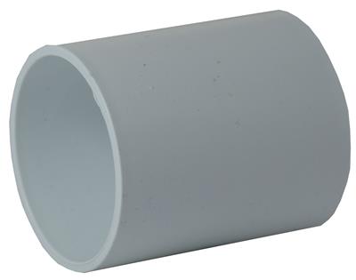 WASTE SOLVENT WELD 50mm COUPLING WHITE
