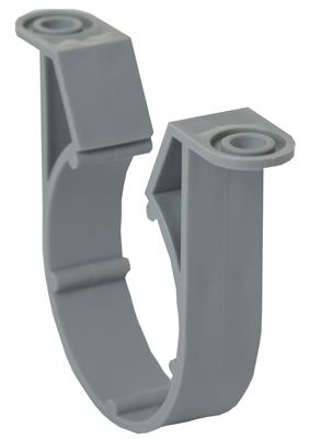 WASTE SOLVENT WELD 32mm PIPE CLIP LIGHT GREY