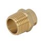 ENDFEED 15mm x 1/4" STRAIGHT CONNECTOR MALE IRON