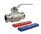 MB PRESSFIT WATER 28MM LEVER BALL VALVE WITH DUAL HANDLE