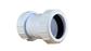 PLASTIC COMPRESSION 40mm x 32mm REDUCING COUPLING WHITE
