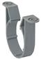 WASTE SOLVENT WELD 40mm PIPE CLIP LIGHT GREY